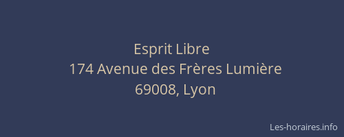 Esprit Libre