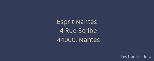 Esprit Nantes