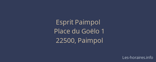 Esprit Paimpol