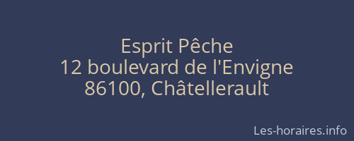 Esprit Pêche