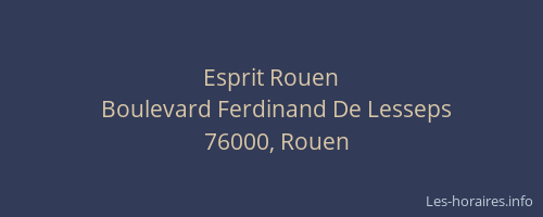 Esprit Rouen