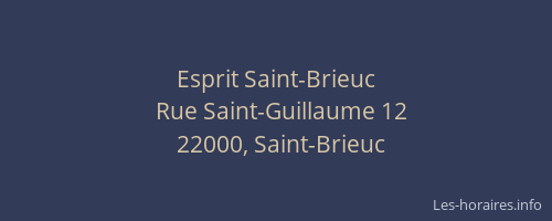 Esprit Saint-Brieuc
