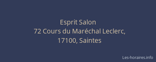 Esprit Salon
