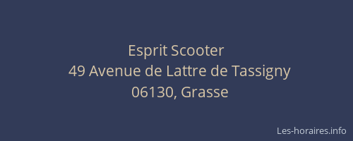 Esprit Scooter