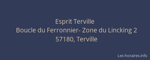 Esprit Terville
