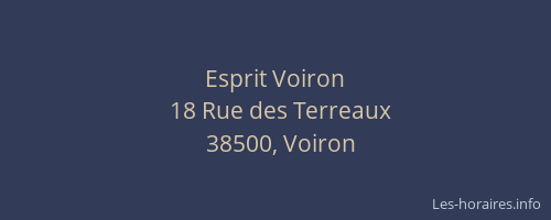 Esprit Voiron