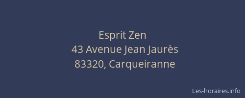 Esprit Zen