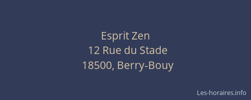 Esprit Zen