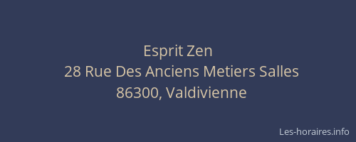 Esprit Zen