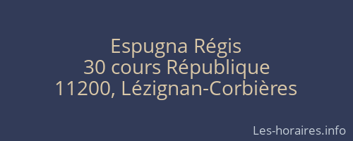 Espugna Régis