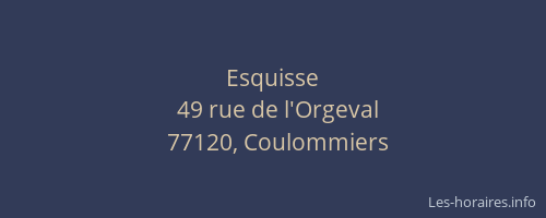 Esquisse