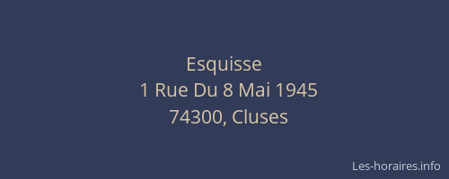 Esquisse
