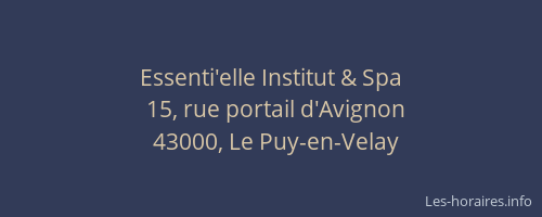 Essenti'elle Institut & Spa
