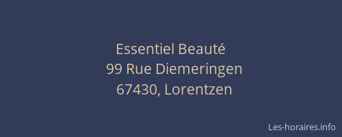 Essentiel Beauté