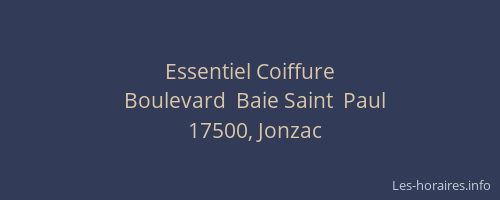 Essentiel Coiffure