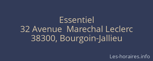 Essentiel