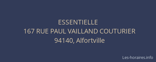 ESSENTIELLE