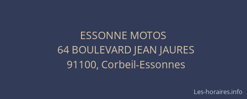 ESSONNE MOTOS