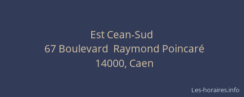 Est Cean-Sud