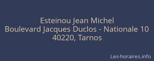 Esteinou Jean Michel