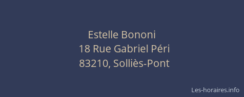 Estelle Bononi