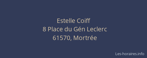 Estelle Coiff