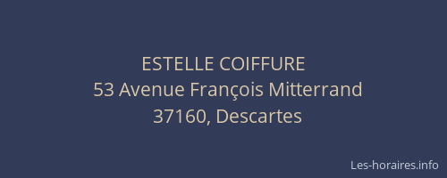 ESTELLE COIFFURE