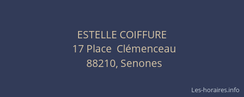 ESTELLE COIFFURE