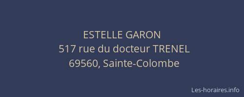 ESTELLE GARON