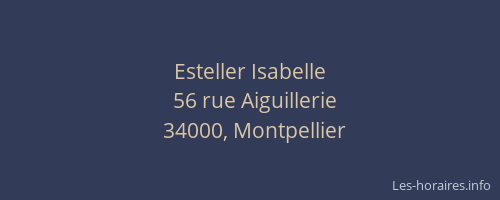 Esteller Isabelle