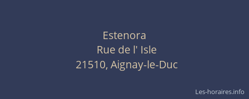 Estenora