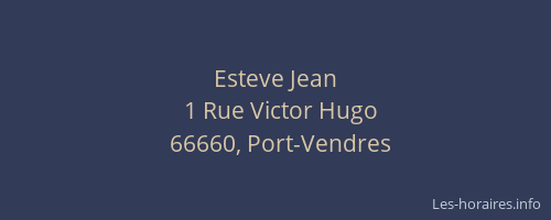 Esteve Jean