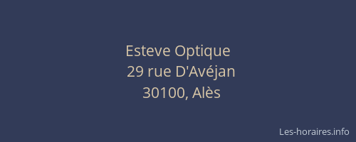 Esteve Optique