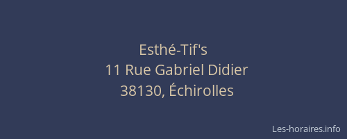 Esthé-Tif's