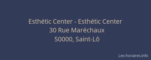 Esthétic Center - Esthétic Center