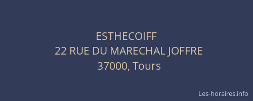 ESTHECOIFF