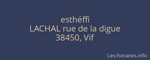 esthéffi