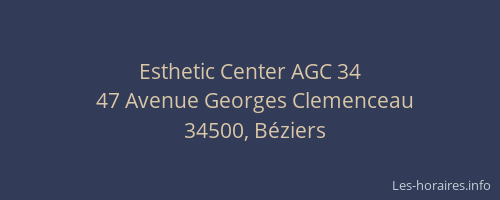 Esthetic Center AGC 34