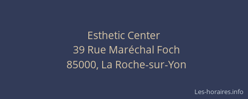 Esthetic Center