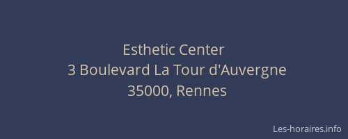 Esthetic Center