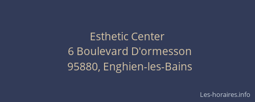 Esthetic Center