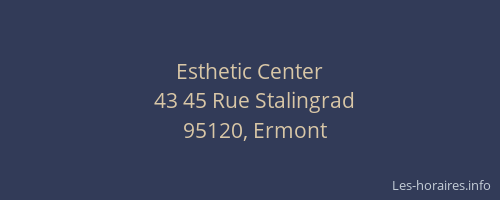 Esthetic Center