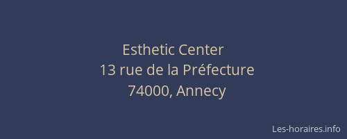 Esthetic Center