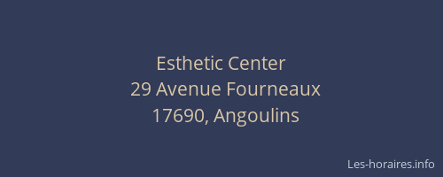 Esthetic Center