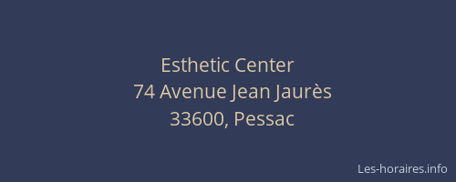 Esthetic Center