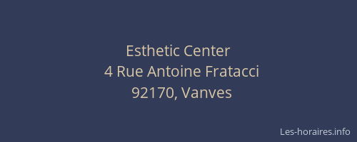 Esthetic Center