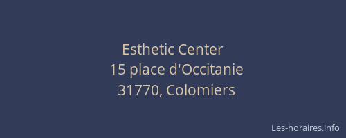 Esthetic Center