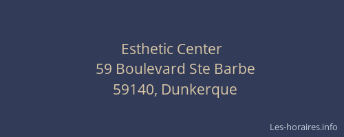 Esthetic Center