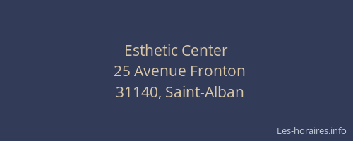 Esthetic Center