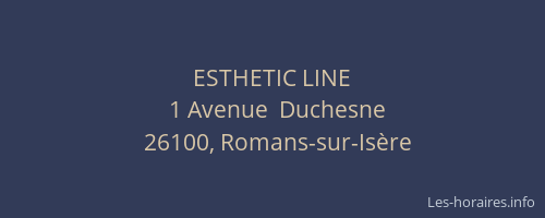 ESTHETIC LINE